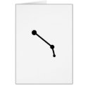 Aries Zodiac Card by asterism Aries Zodiac Card