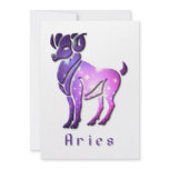 Aries Zodiac Invitation