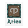 Aries Zodiac postcards
