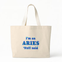 Aries Zodiac Sign Tote Bag