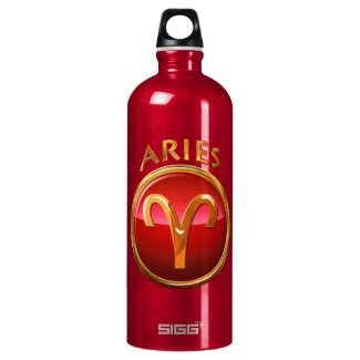 Aries Zodiac Sign SIGG Traveler 1.0L Water Bottle