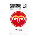 Aries - Zodiac Signs postage by EveStock Aries - Zodiac Signs postage