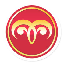 Aries - Zodiac Signs Stickers