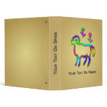 Aries Zodiac Star Sign Color Line Vinyl Binder