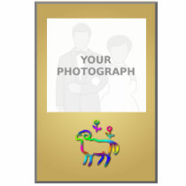 Aries Zodiac Star Sign Color Line Acrylic Cut Out