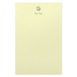 Aries Zodiac Star Sign Color Line Stationery Design