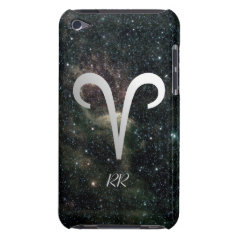 Aries Zodiac Star Sign On Universe Barely There iPod Cases