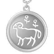 Aries Zodiac Star Sign Silver Premium necklaces