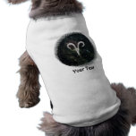 Aries Zodiac Star Sign Universe Pet Dog T Shirt