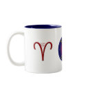 Aries Zodiac Symbol Mug mug