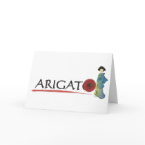 Arigato Lady cards