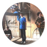 Arilia Stickers #1 round