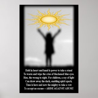 Arise Against Abuse Poster
