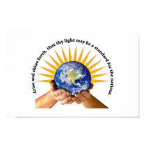 Arise and Shine Forth Poster posters