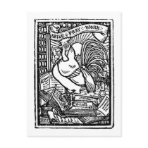 Arise Pray Work postcards by VintagePrints Arise Pray Work postcards