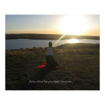 Arise shine for your light has come... posters