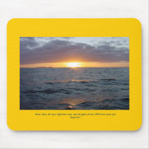 Arise Shine - Isaiah 60:1 Mousepads