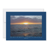 Arise Shine - Isaiah 60:1 Personalized Invitations