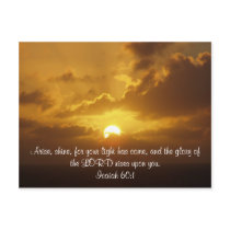 Arise, Shine Postcard