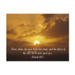 Arise, Shine Postcard