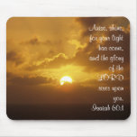 Arise, Shine Sunlight Mouse Pad