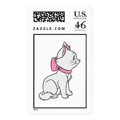 Aristocats' Marie sitting Disney postage