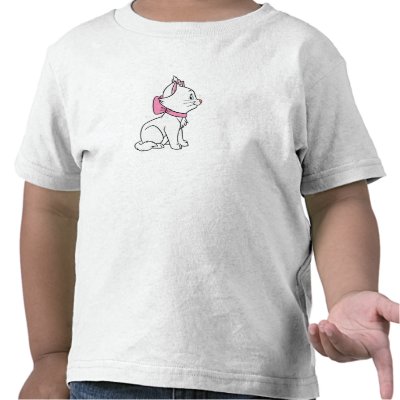 Aristocats' Marie sitting Disney t-shirts