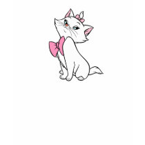 Aristocats Marie sitting with attitude Disney t-shirts