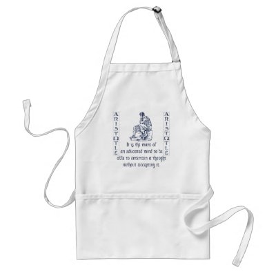 Aristotle Apron by nakedzealot