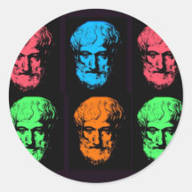 Aristotle Collage Sticker