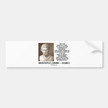 Aristotle Command Of Metaphor Mark Of Genius Quote Bumper Stickers