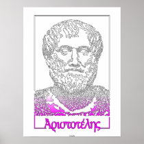 Aristotle. Greek philosopher [015] Print