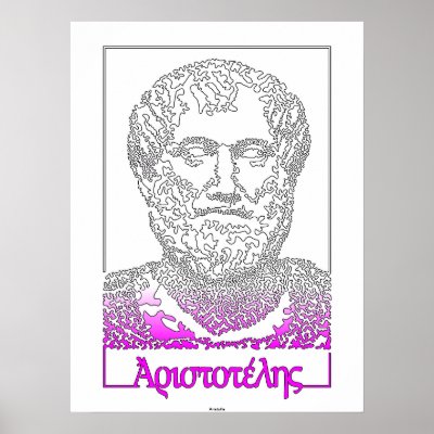 Aristotle. Greek philosopher [015] Print by DigitArt