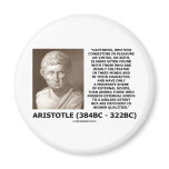 Aristotle Happiness Cultivated Minds Character Magnet