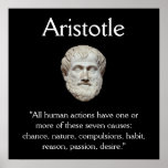 Aristotle - Human Behavior Quote Posters
