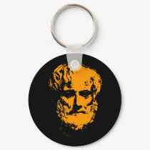 Aristotle Keychains by Sporkbender Aristotle Keychains