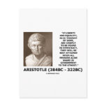 Aristotle Liberty Equality Democracy Share In Govt Postcard