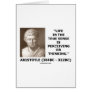 Aristotle Life True Sense Perceiving Or Thinking Cards