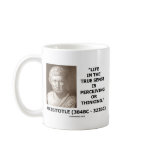 Aristotle Life True Sense Perceiving Or Thinking Coffee Mugs