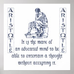 Aristotle Poster