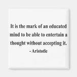 Aristotle Quote 1a Refrigerator Magnets