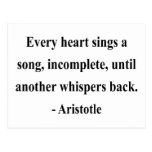 Aristotle Quote 3a Postcard