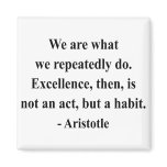 Aristotle Quote 4a Magnet