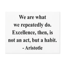 Aristotle Quote 4a Post Cards