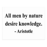 Aristotle Quote 6a Post Cards