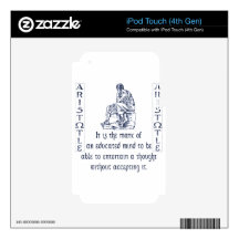 Aristotle Skin For iPod Touch 4G