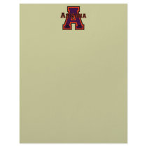 Arizona 'A' Purple letterhead by talliktok_katauyak Arizona 'A' Purple letterhead