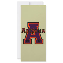Arizona 'A' Purple Personalized Rack Card