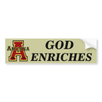 Arizona 'A' Red Bumper Stickers