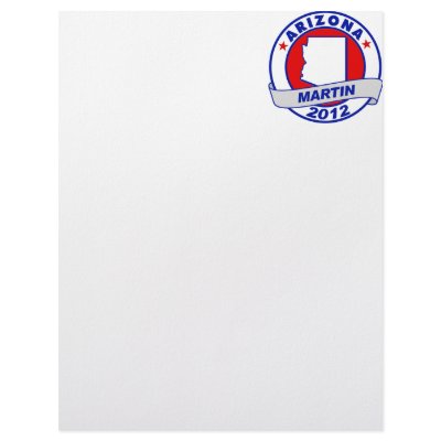 Arizona Andy Martin Letterhead Design by usalovesmartin